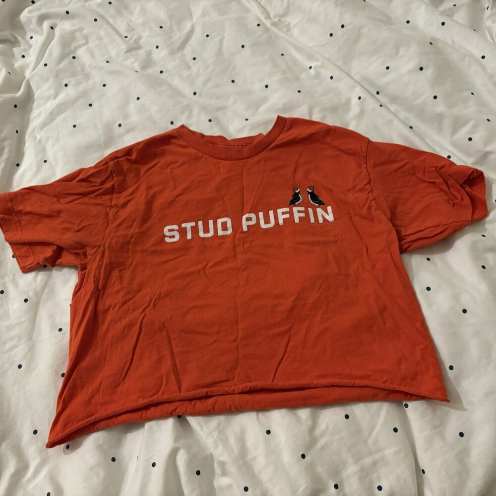 Stud Puffin Reyka Vodka Crop Top Shirt - Medium